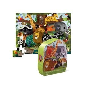 Crocodile Creek Jungle Friends 36 Piece Jigsaw Floor Puzzle Big Pieces